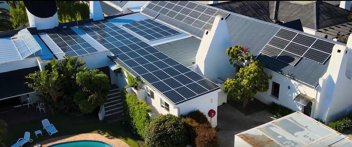 solar panel under blue sky