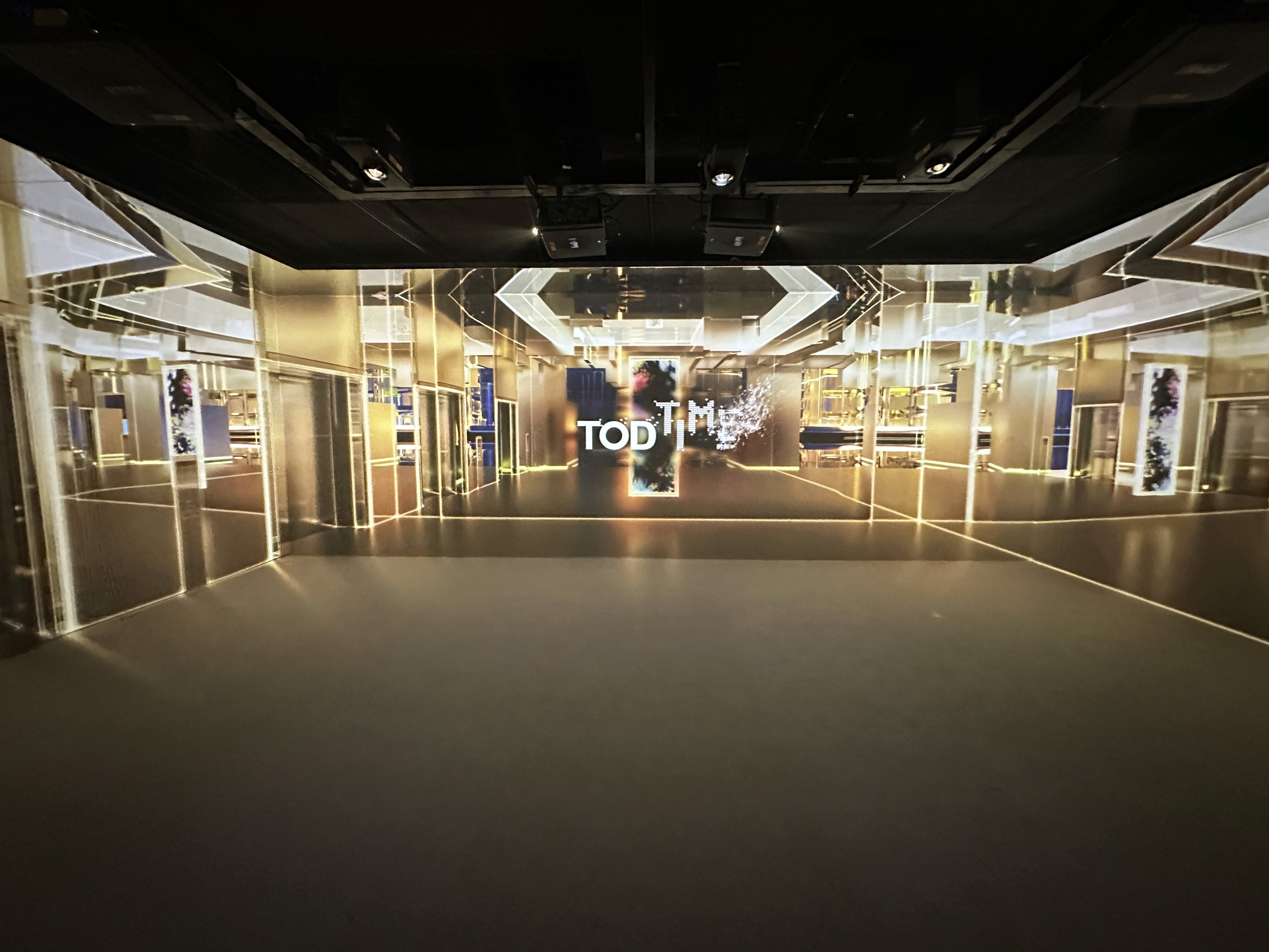 A surreal journey through space