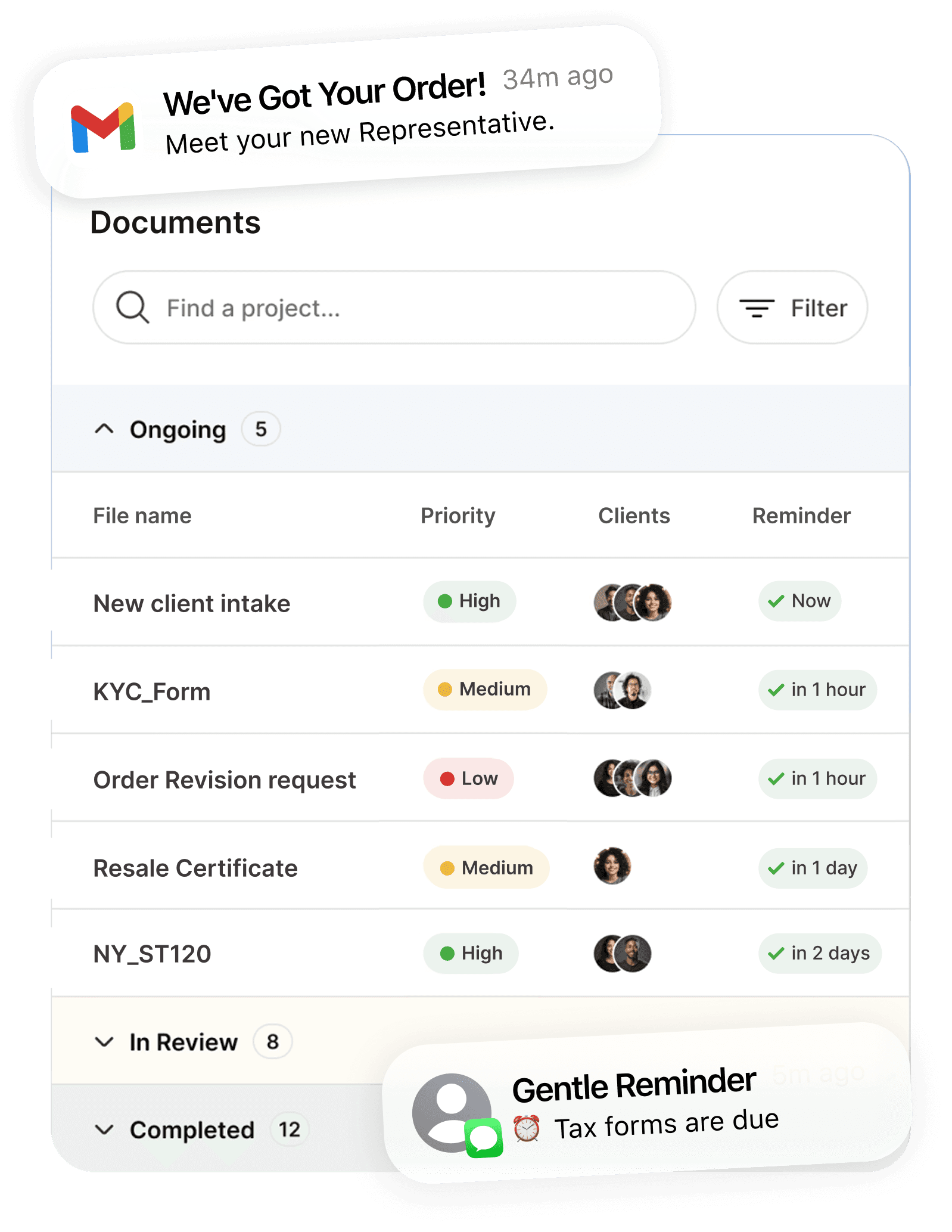 An image of Freelio's project ui