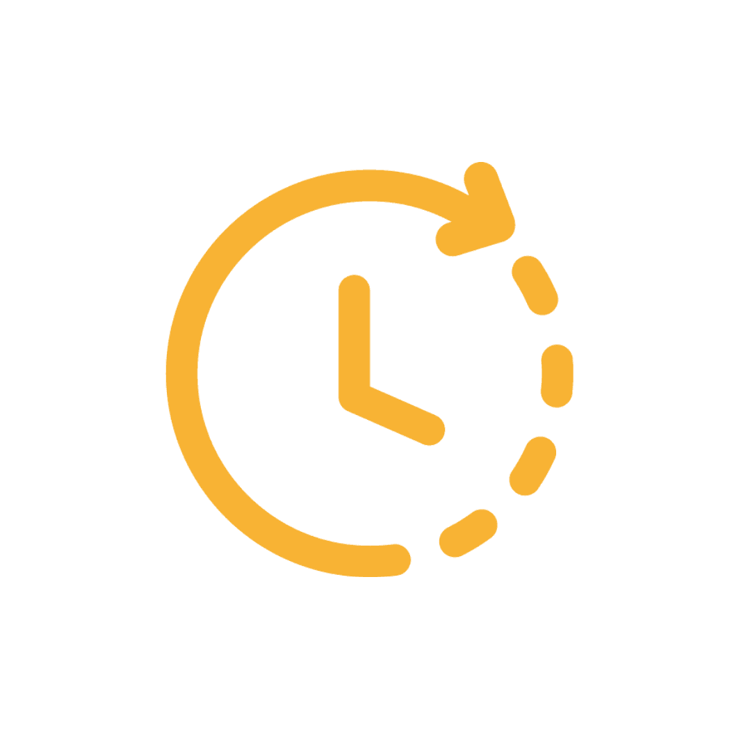 Grafik einer tickenden Uhr