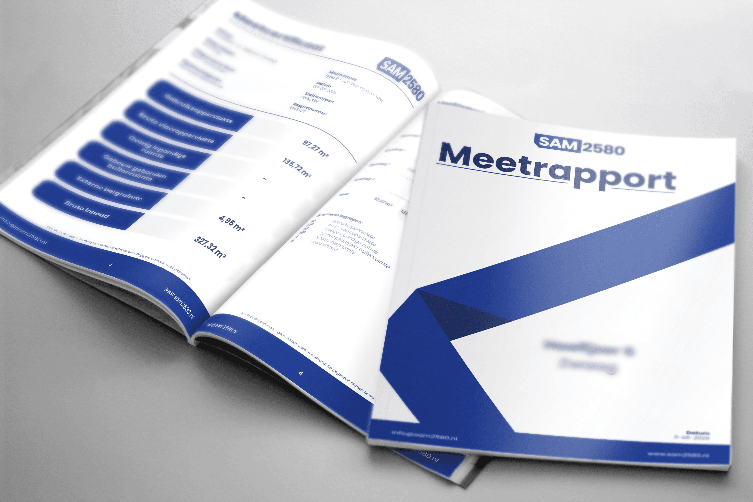 Meetrapport van SAM2580.