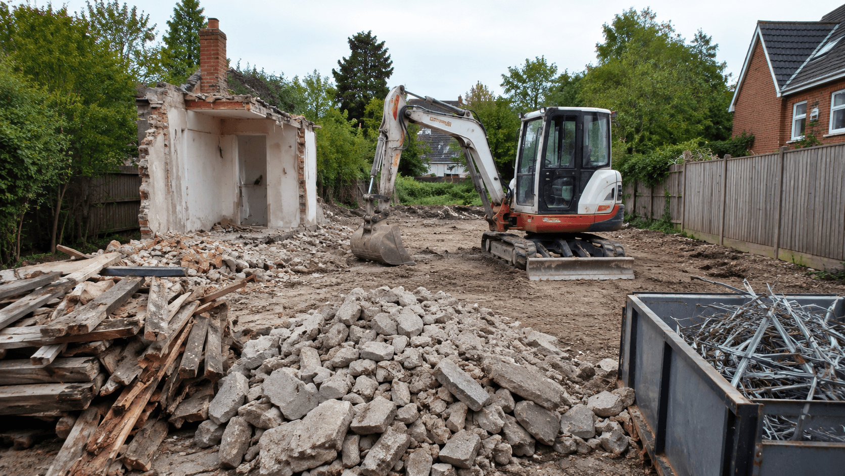 Démolition professionnelle Maison