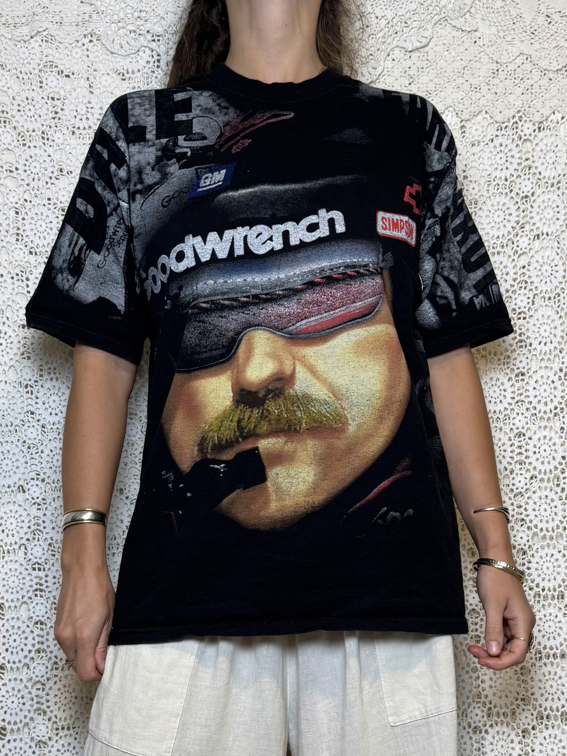 vintage dale earnhardt #3 nascar AOP tee