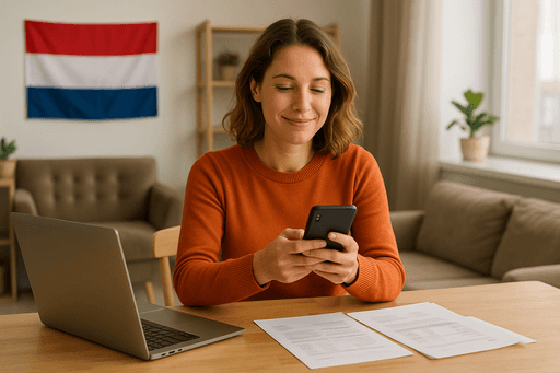 A maroon passport, a credit card, and a document are placed on a dark surface.
