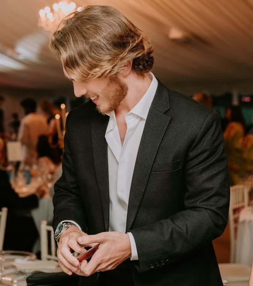 Portrait of portfolio creator