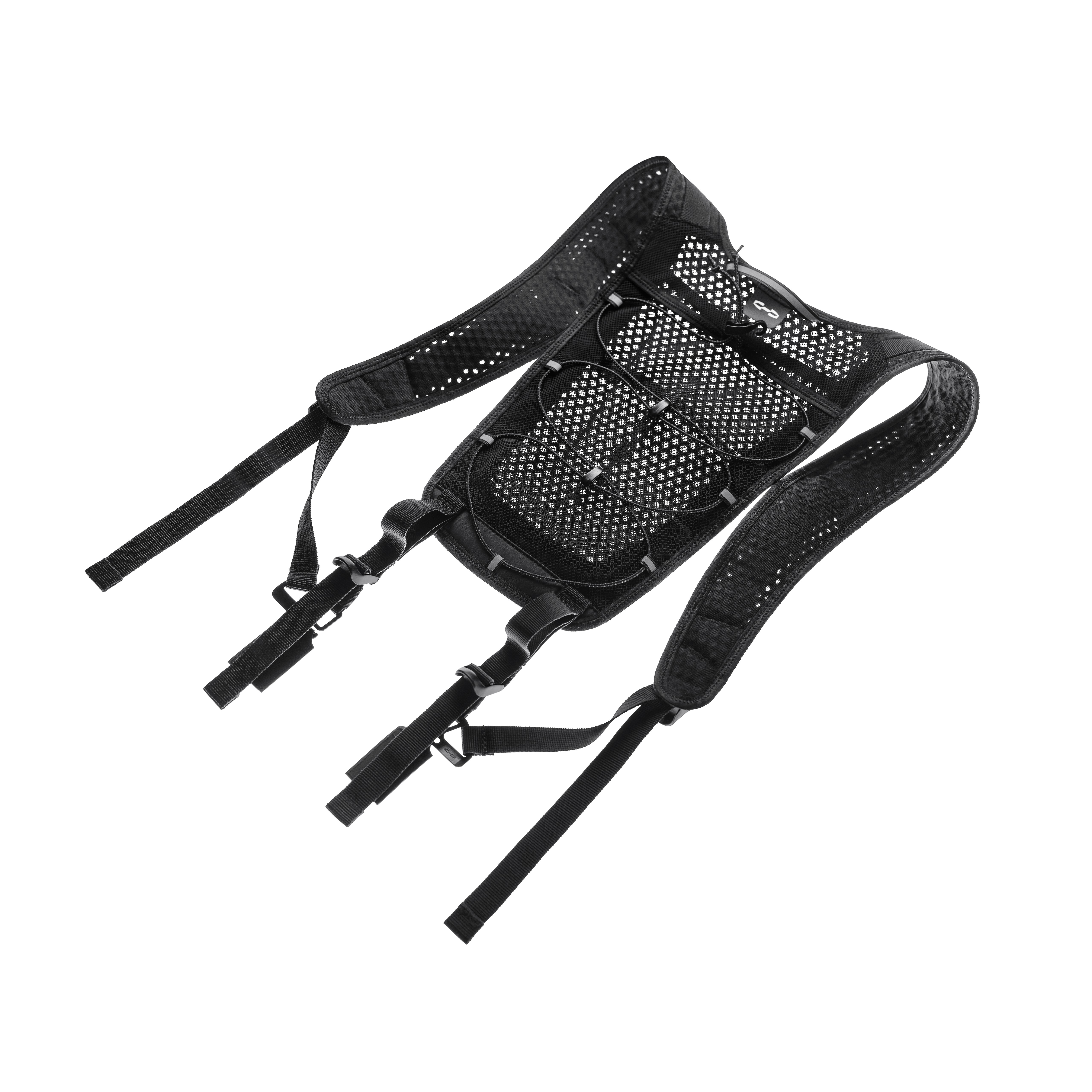 Bretelles AeroFlex Hypershell avec panneau dorsal respirant en mesh – vue inclinée