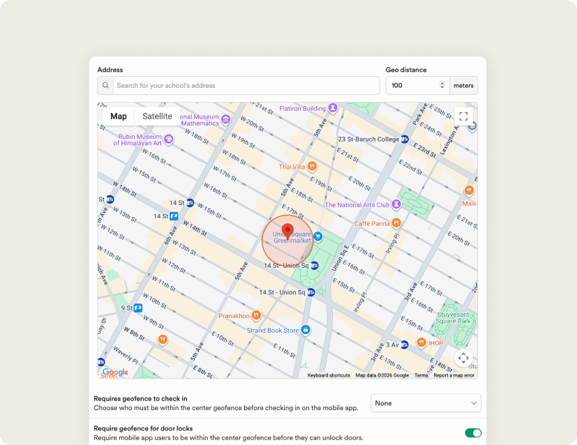 Geofencing