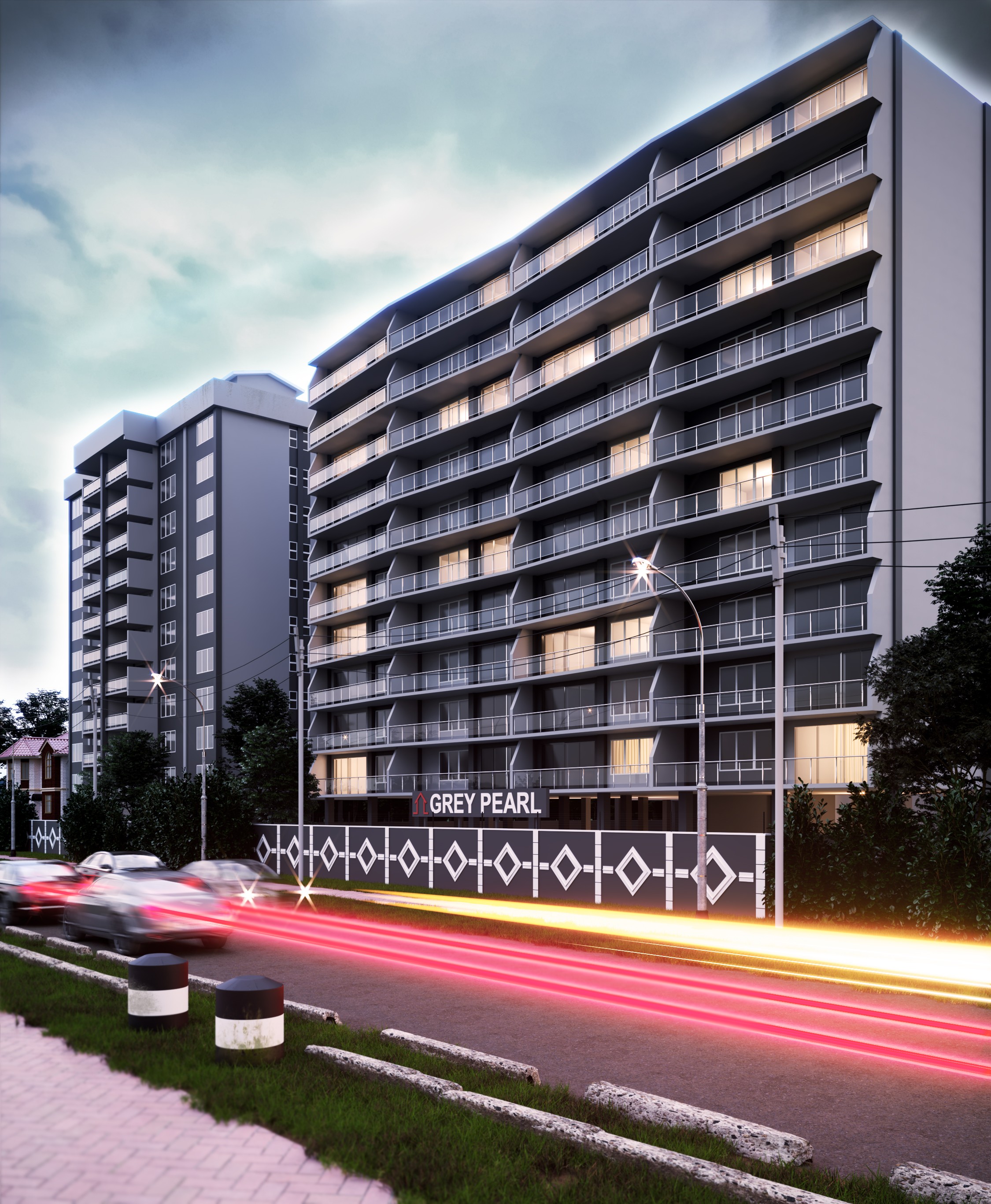 Grey Pearl Exterior View
