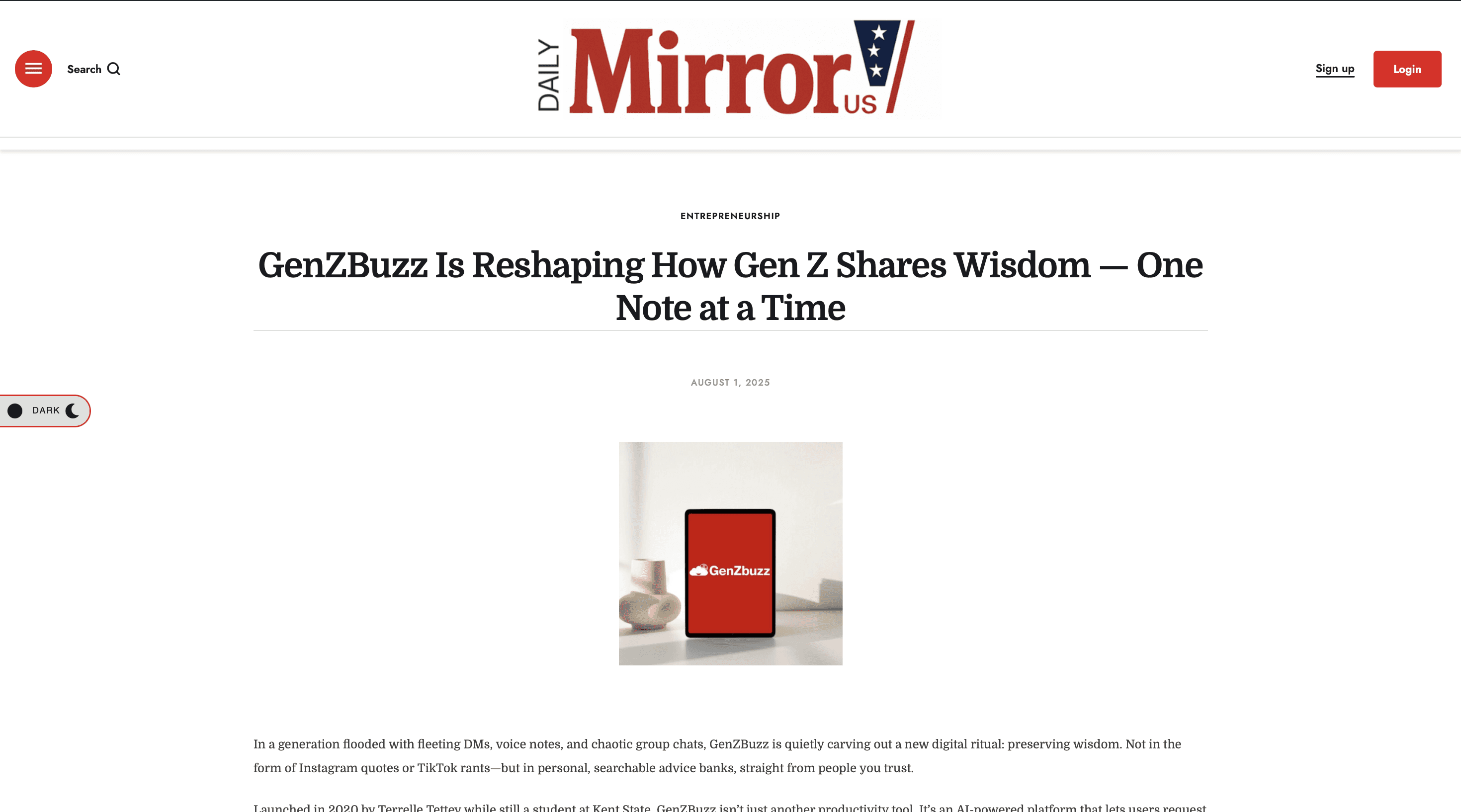 Work Showcase Website Thumbnail