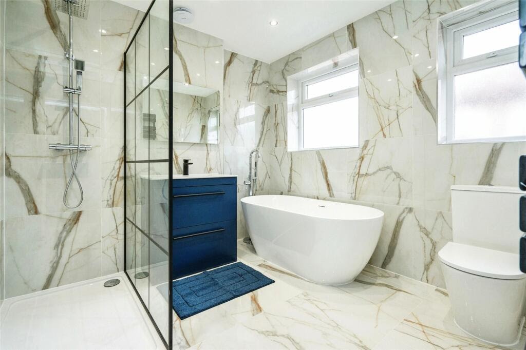 Image of a bathroom renovation.