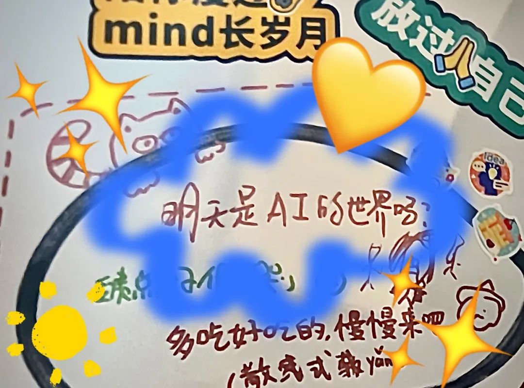 思维导图创作现场