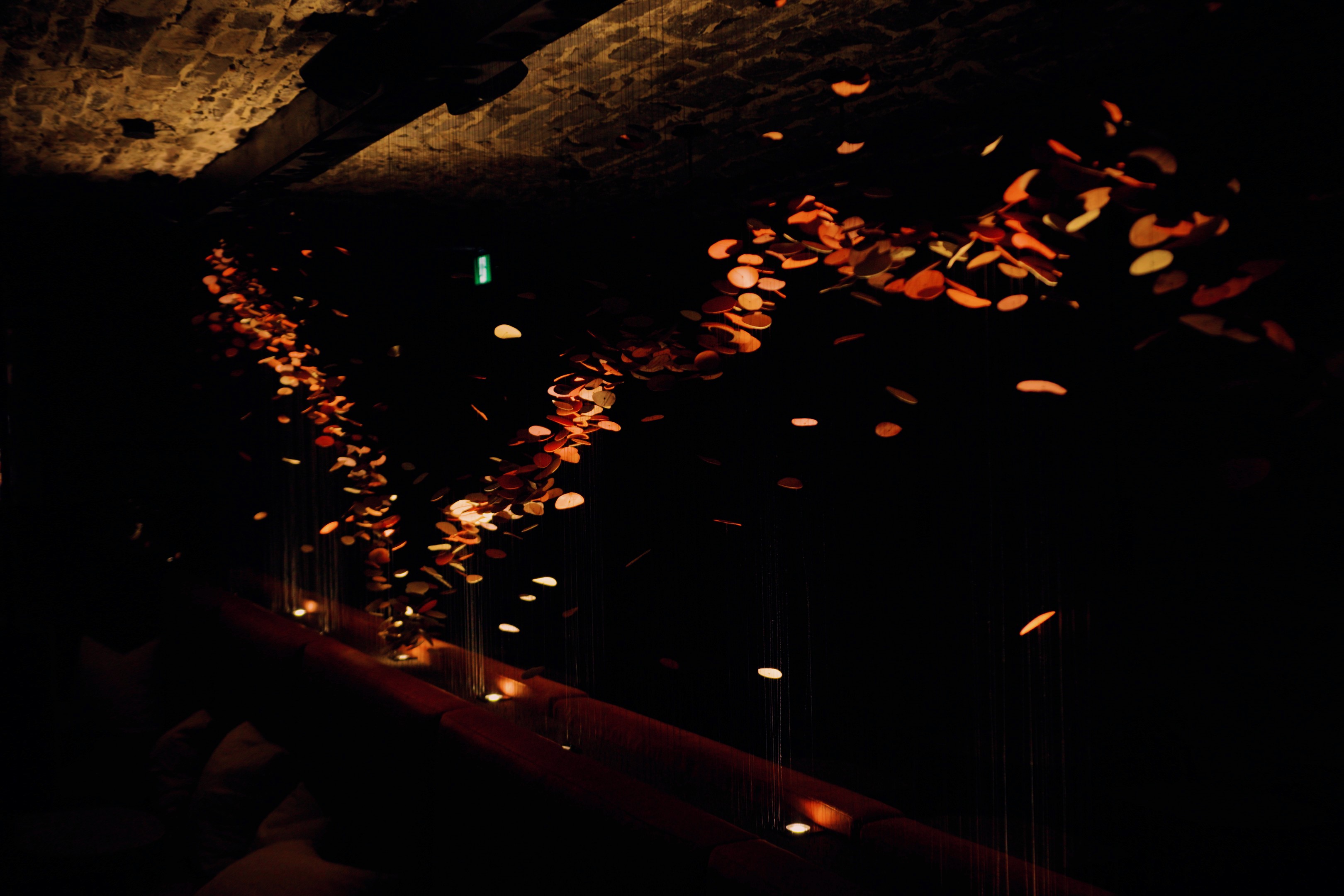 An abstract shape that representative of Film & Motion