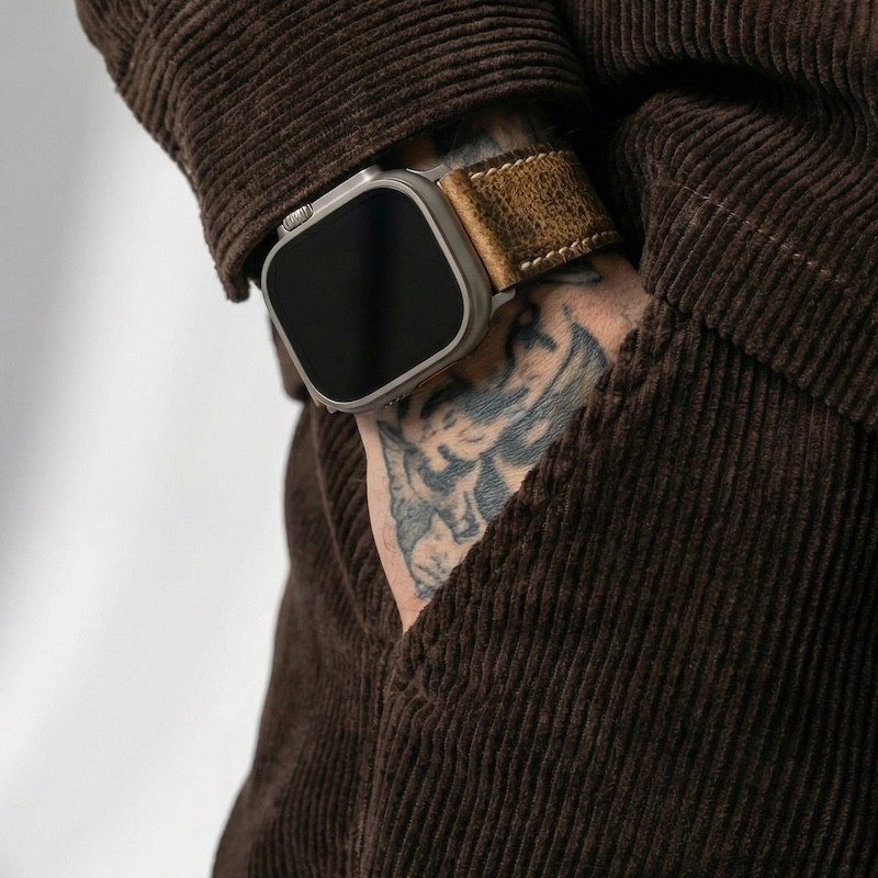 Edelband Apple Watch Lederarmbänder