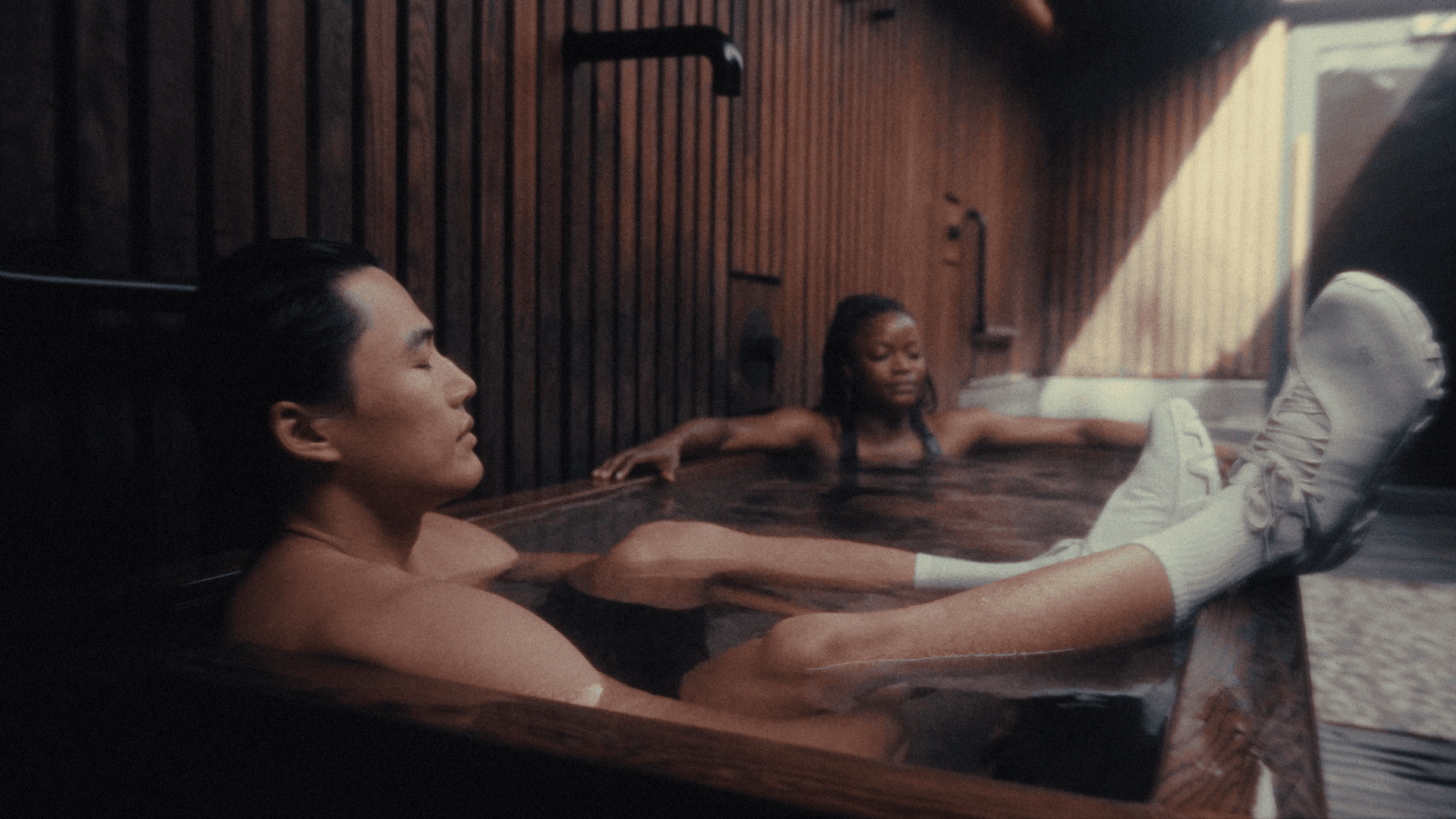 Basketball player jumping with ball 