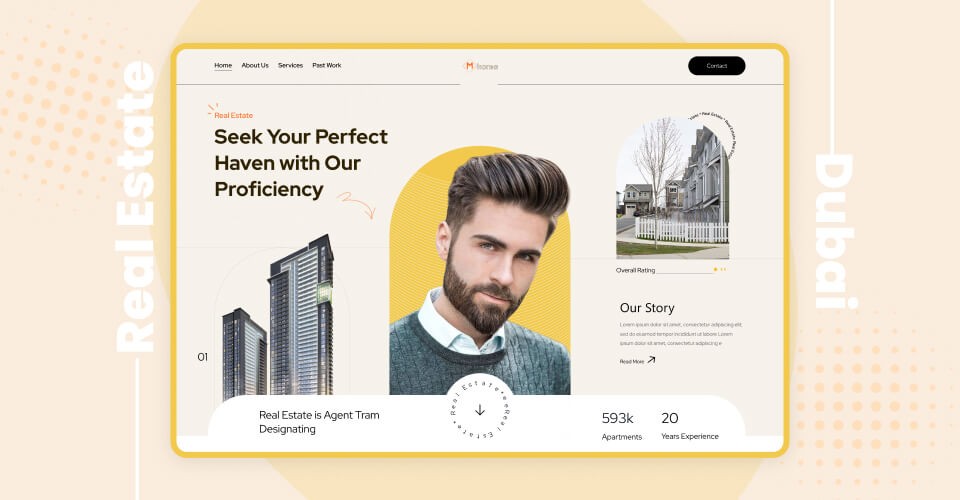 Real Estate Website Design Dubai