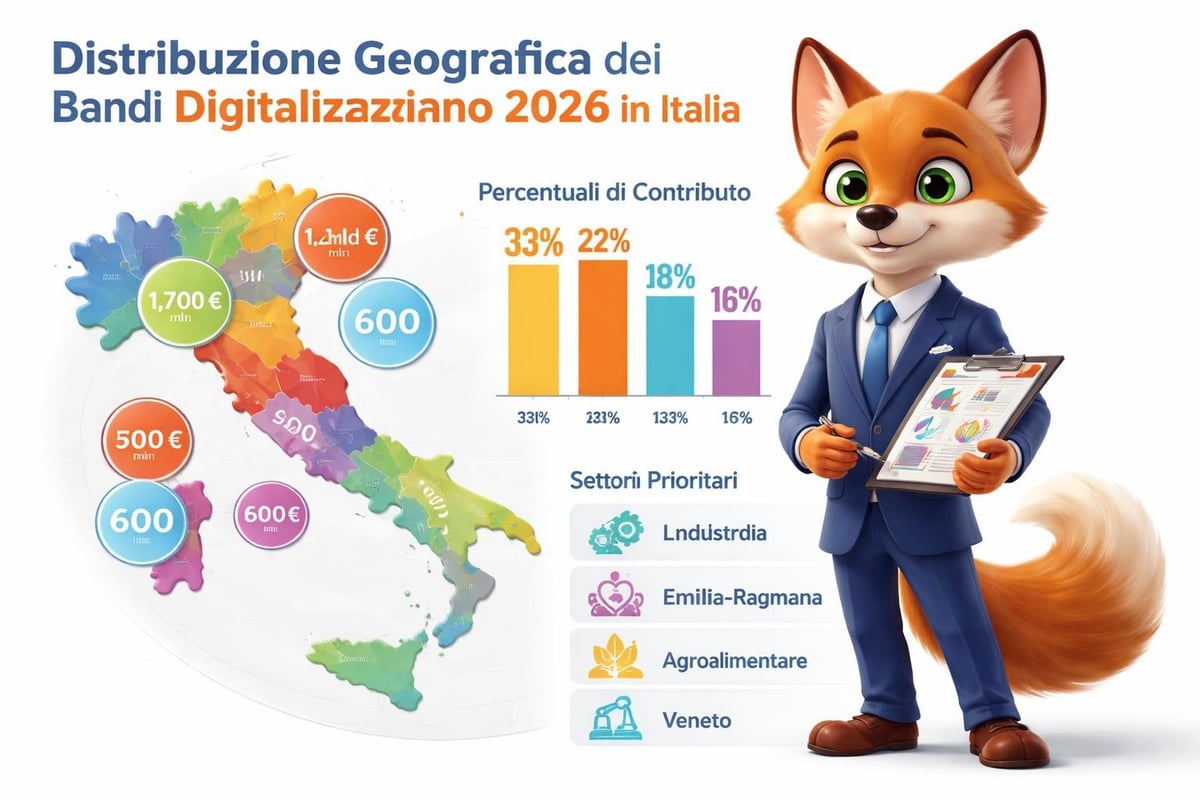 Mappa opportunità regionali