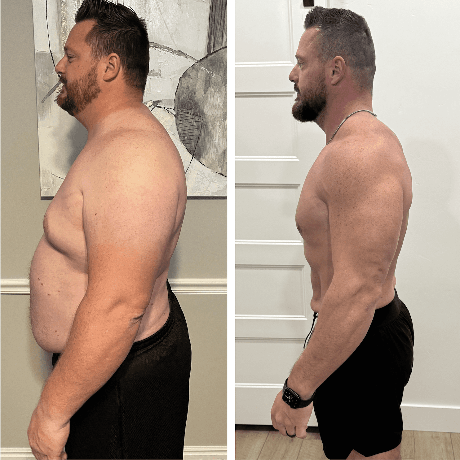 a man showing something on the computer