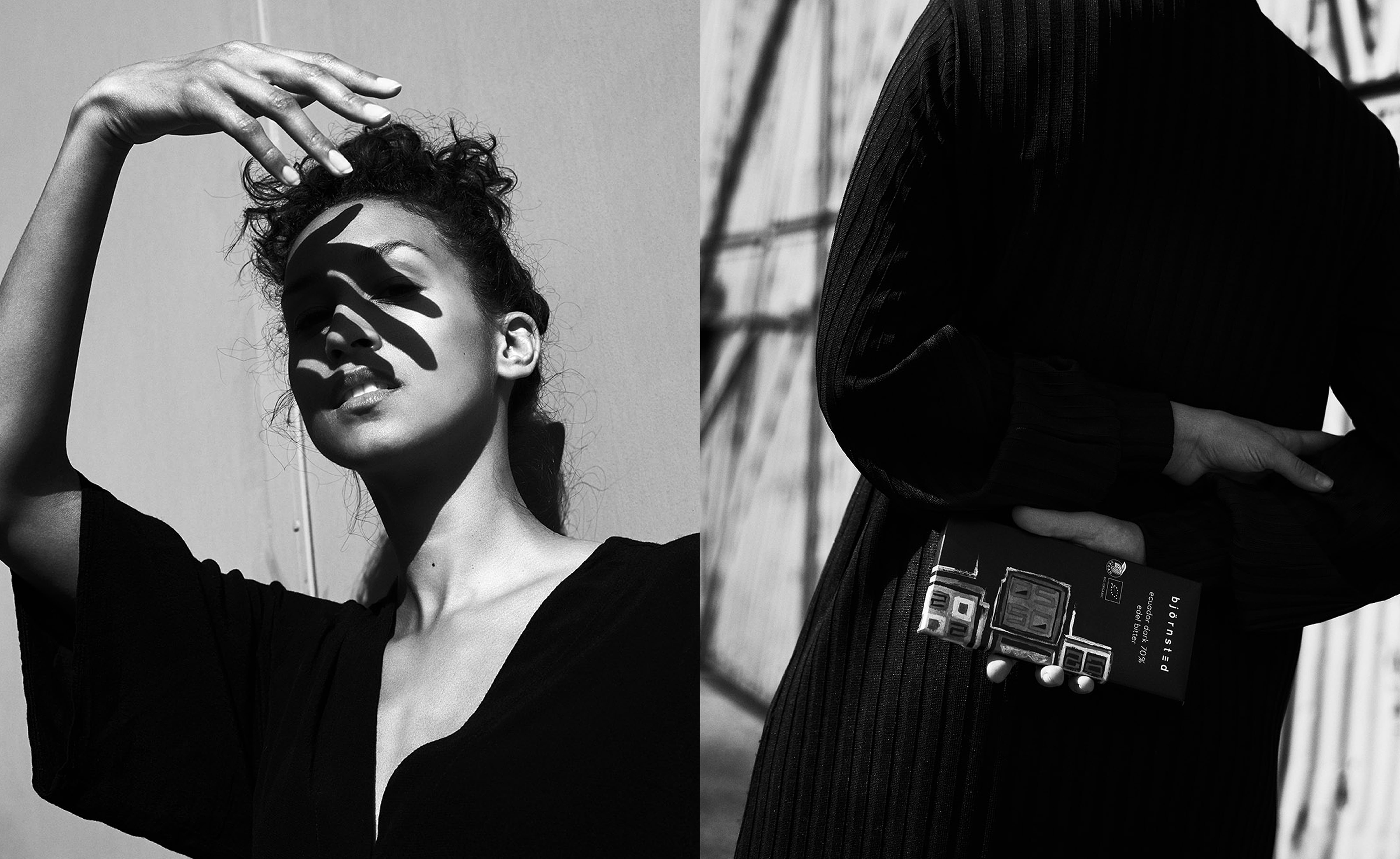 Packaging Design für Bioschokoladenmarke Björnsted