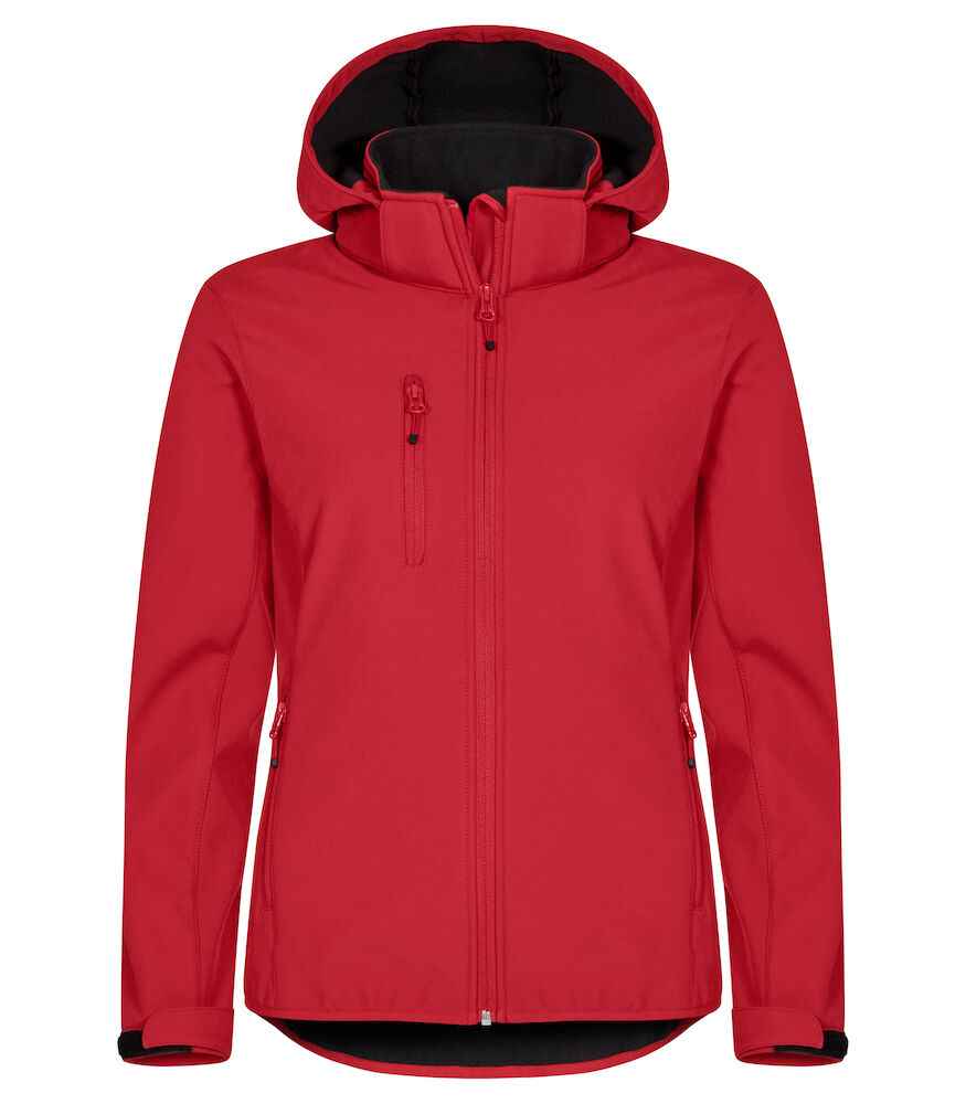 Softshell bodywarmer dames — Clique Classic Softshell Hoody Jacket Women
