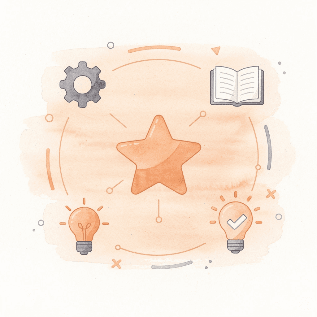 Travel SEO ecosystem showing search at center connected to emotional, seasonal, comparison, and research factors