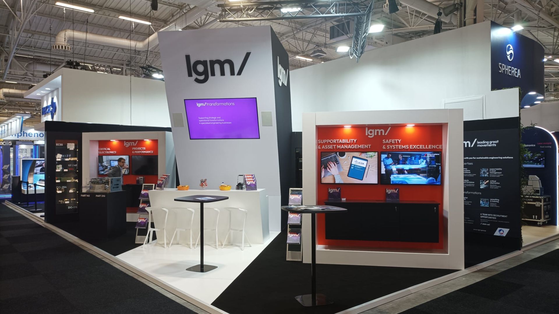 Stand LGM au SIAE par Expace