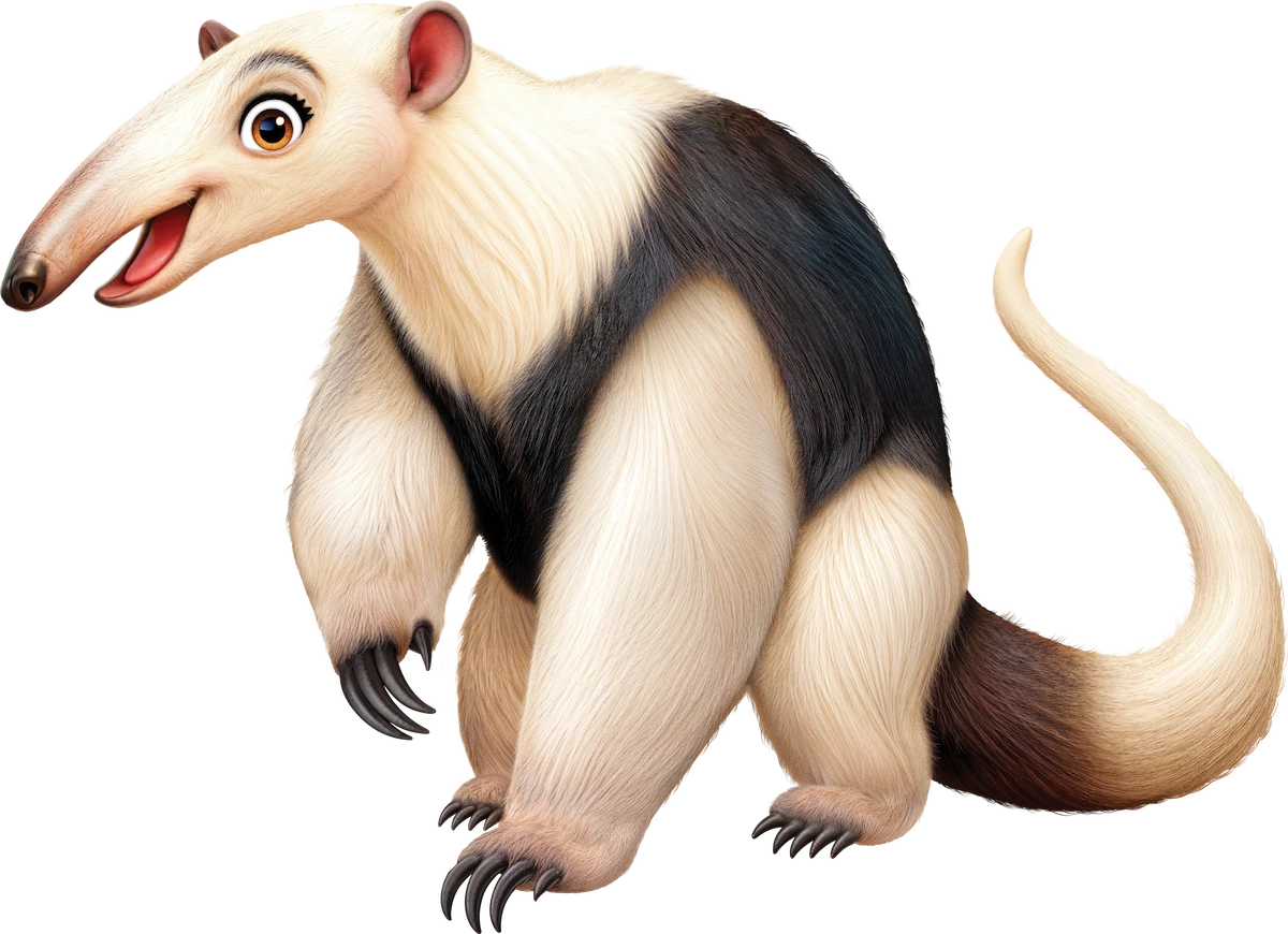 Tia the Giant Anteater - Rainforest Falls