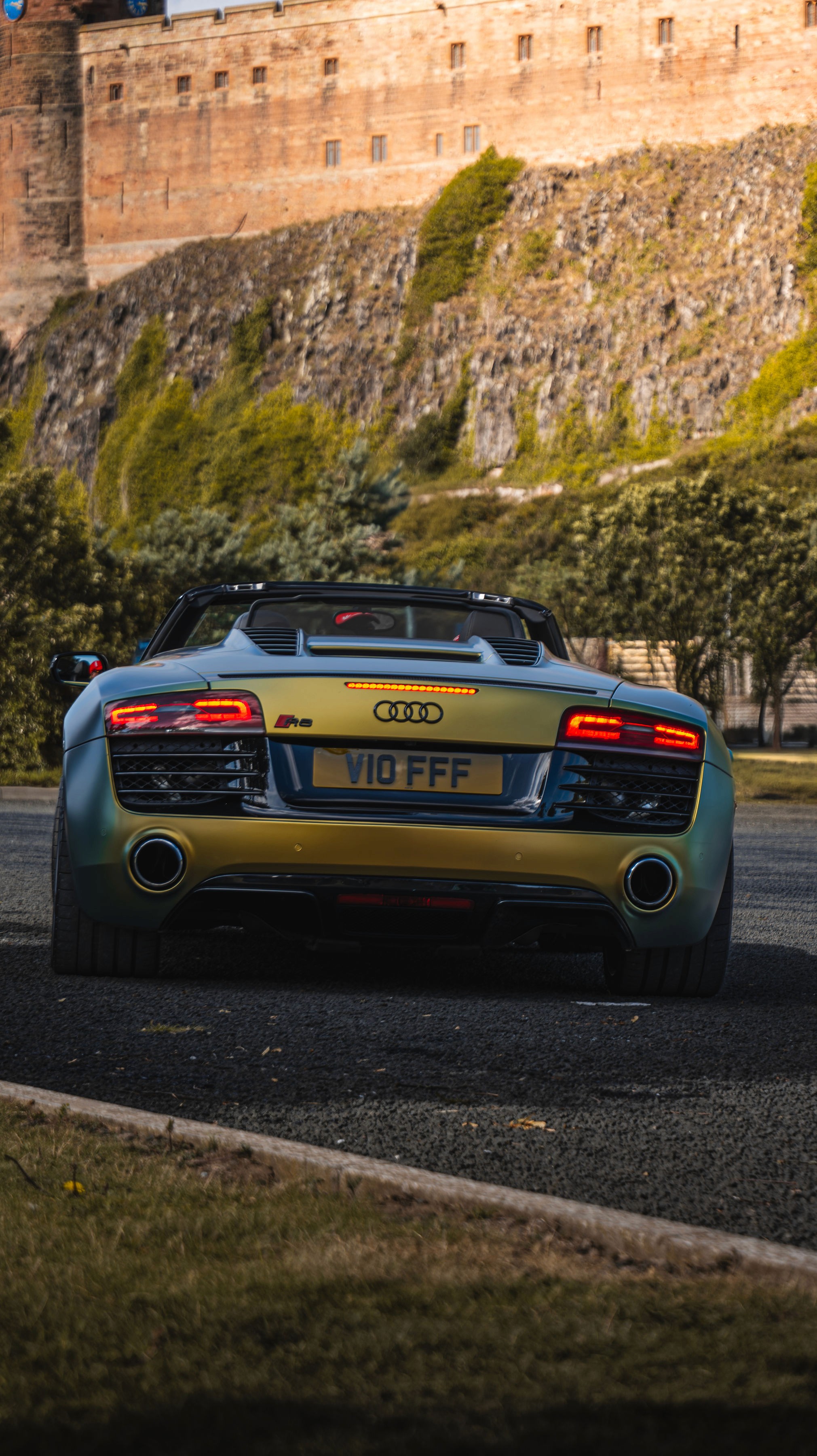 Audi R8 shoot in the countryside