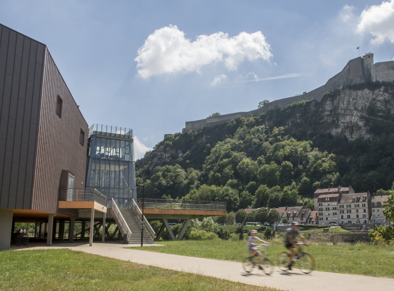 Colorful drinks with lime garnish