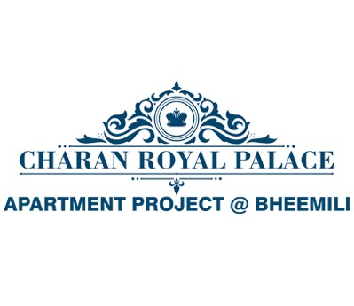 Charans Royal Palace 2 & 3bhk flats at Bheemili logo by Charan Group