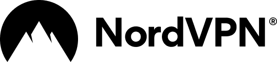 NordVPN logo in black
