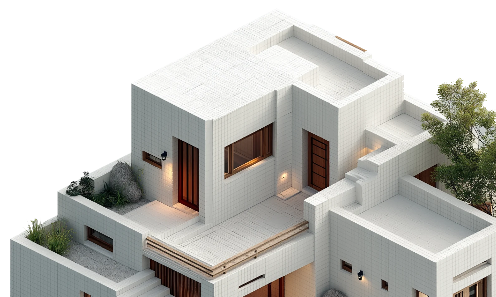3D Side house