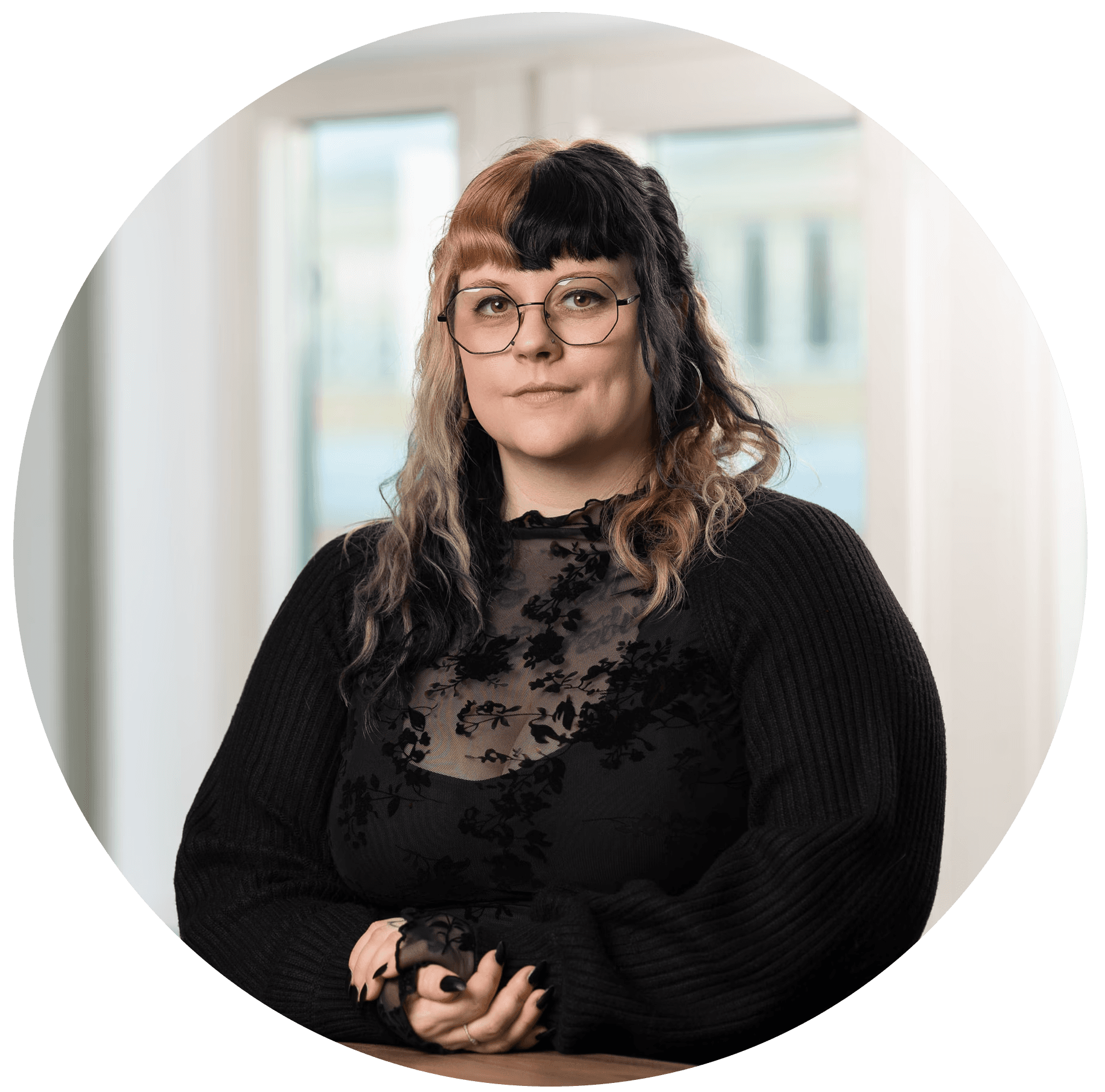 Portrait of portfolio creator