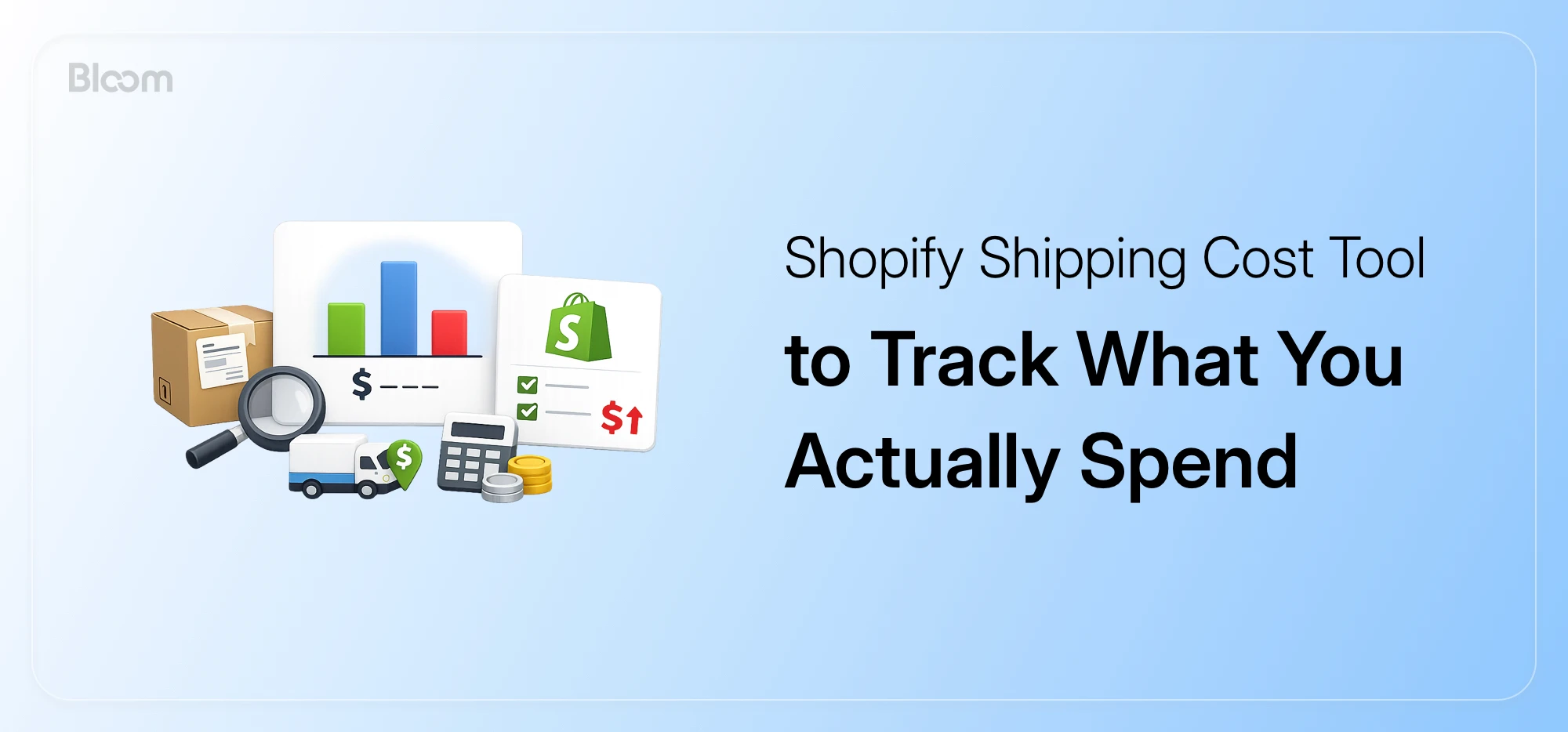 Shopify shipping cost report