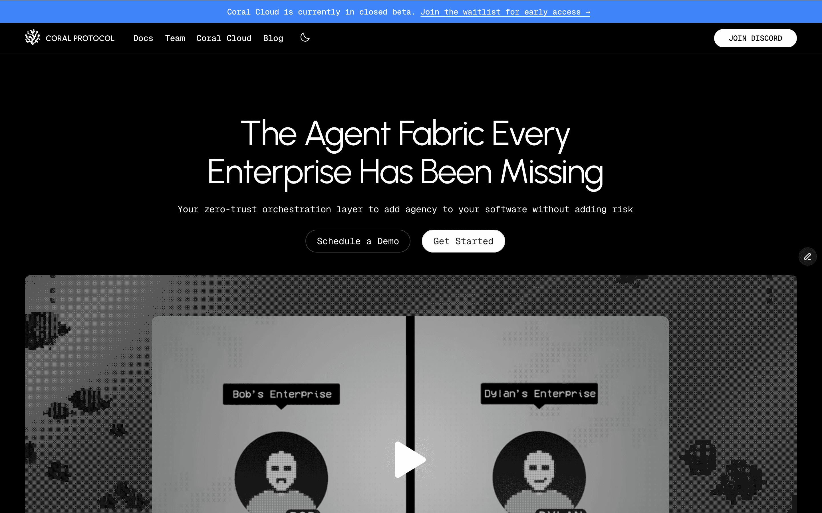 Coral Protocol - Enterprise