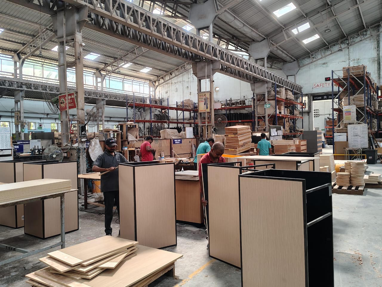 A picture of a world map on a wall