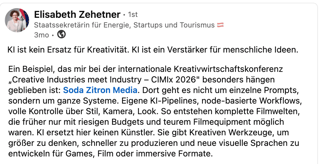 Stattsekretärin Highlight
