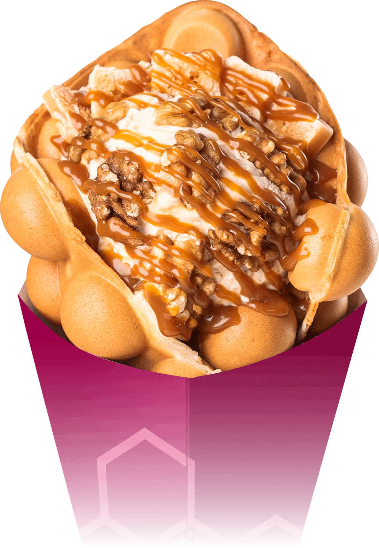 Sweet Caramel Waffle