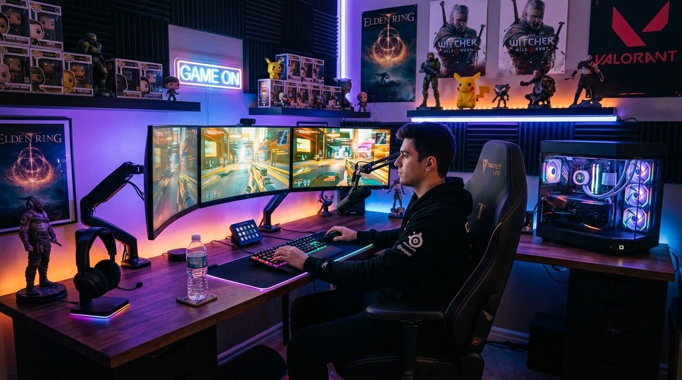 Computadora  Gamer y Setup