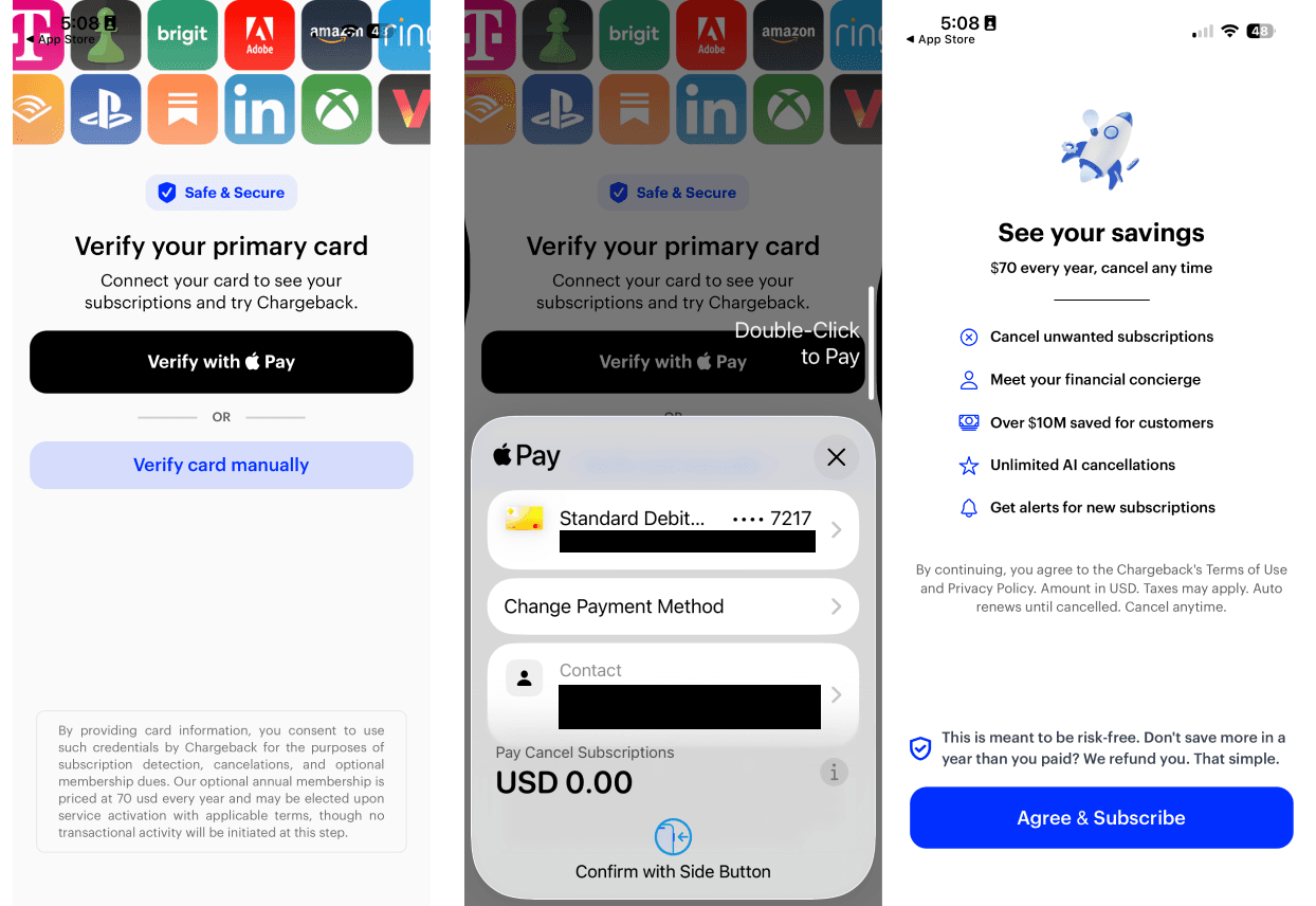 Chargeback App Hidden Pricing