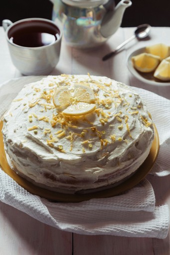 Lemon Chiffon Cake