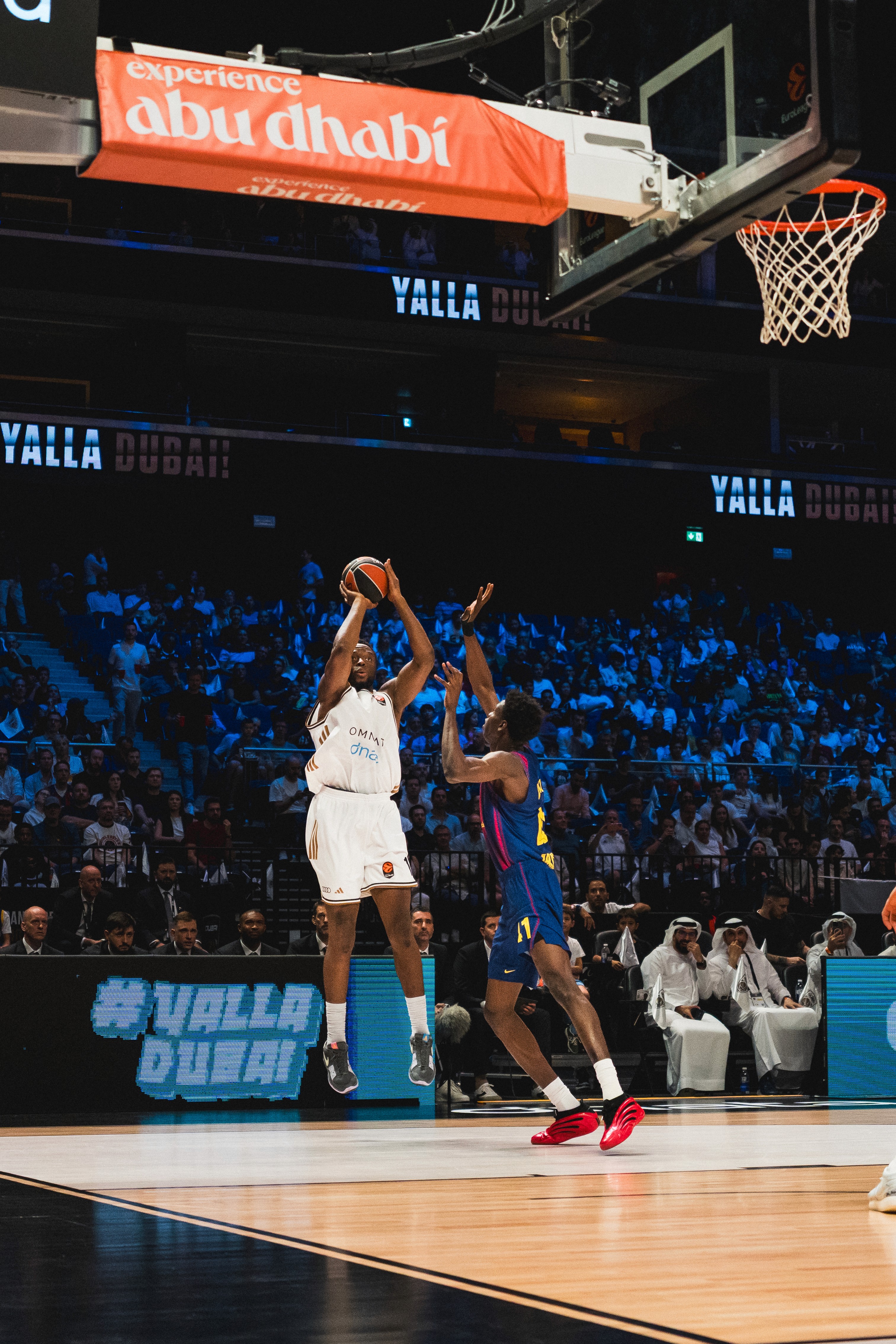 A black female model