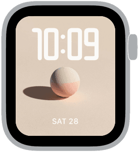easter minimal Apple Watch face preview 3 featuring gradient, modern, easter, and spring.