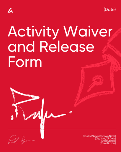 Activity Waiver and Release Form