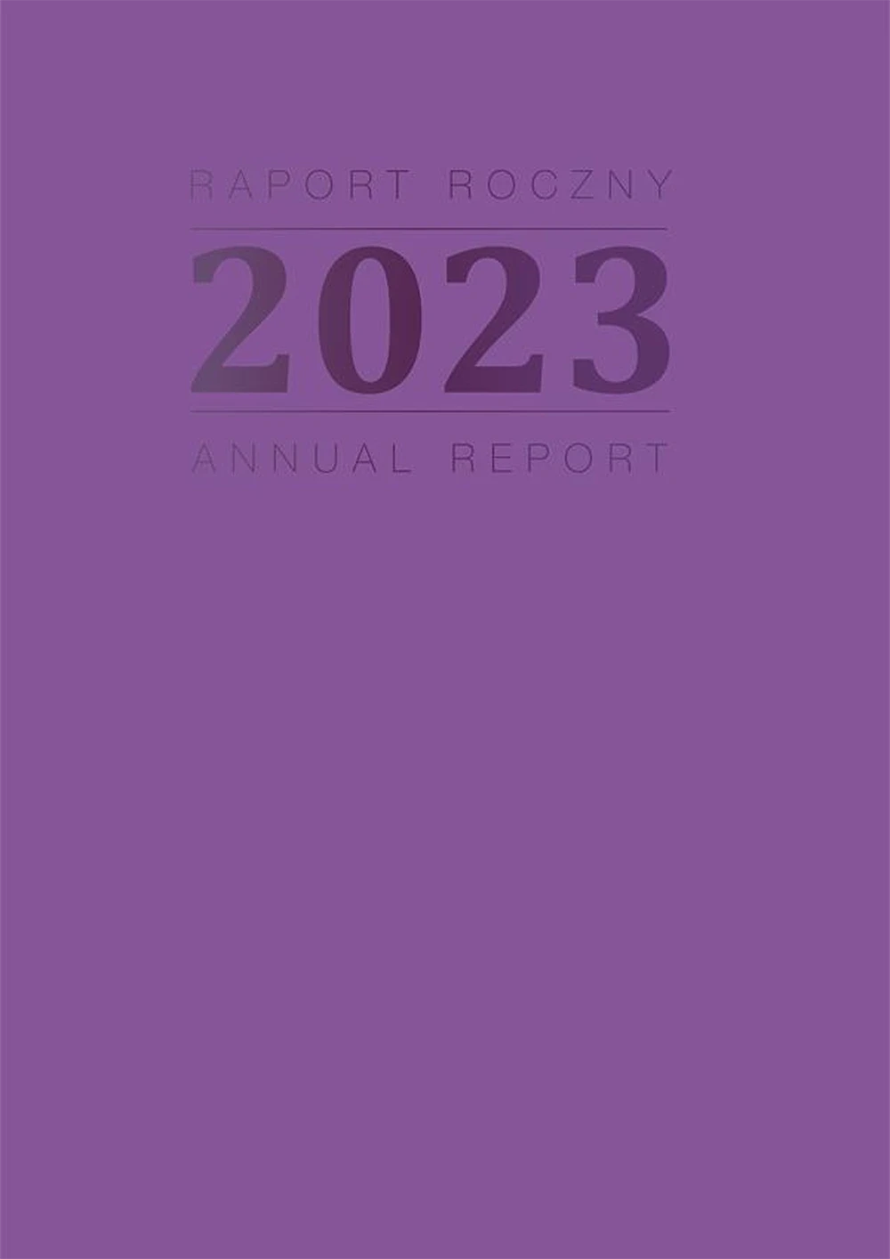 annual report 2023 cover