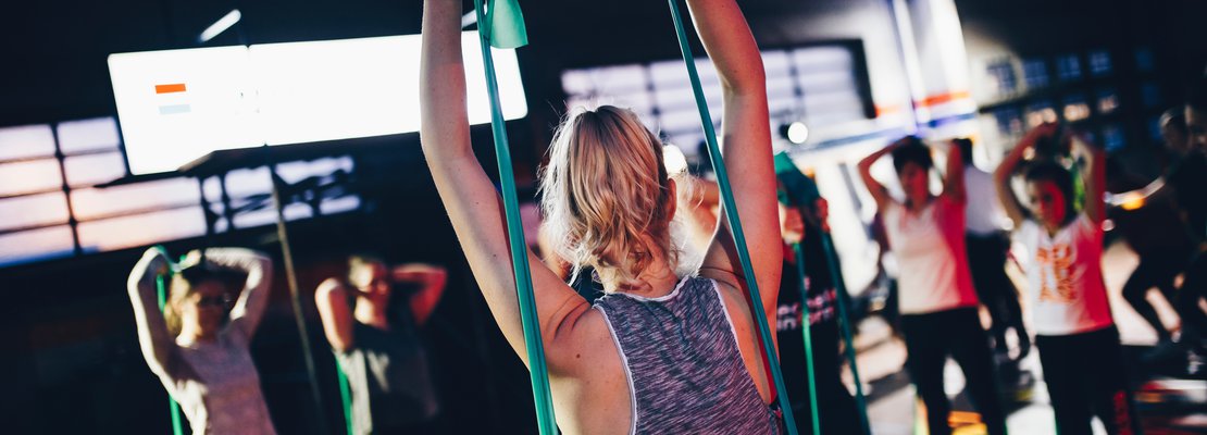 Resistance band workout