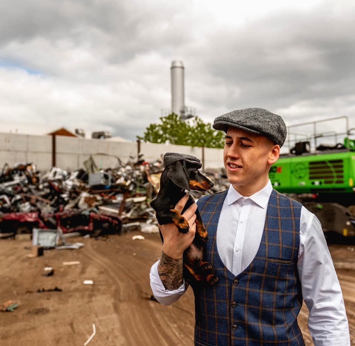 multiple grey tablets with a white background