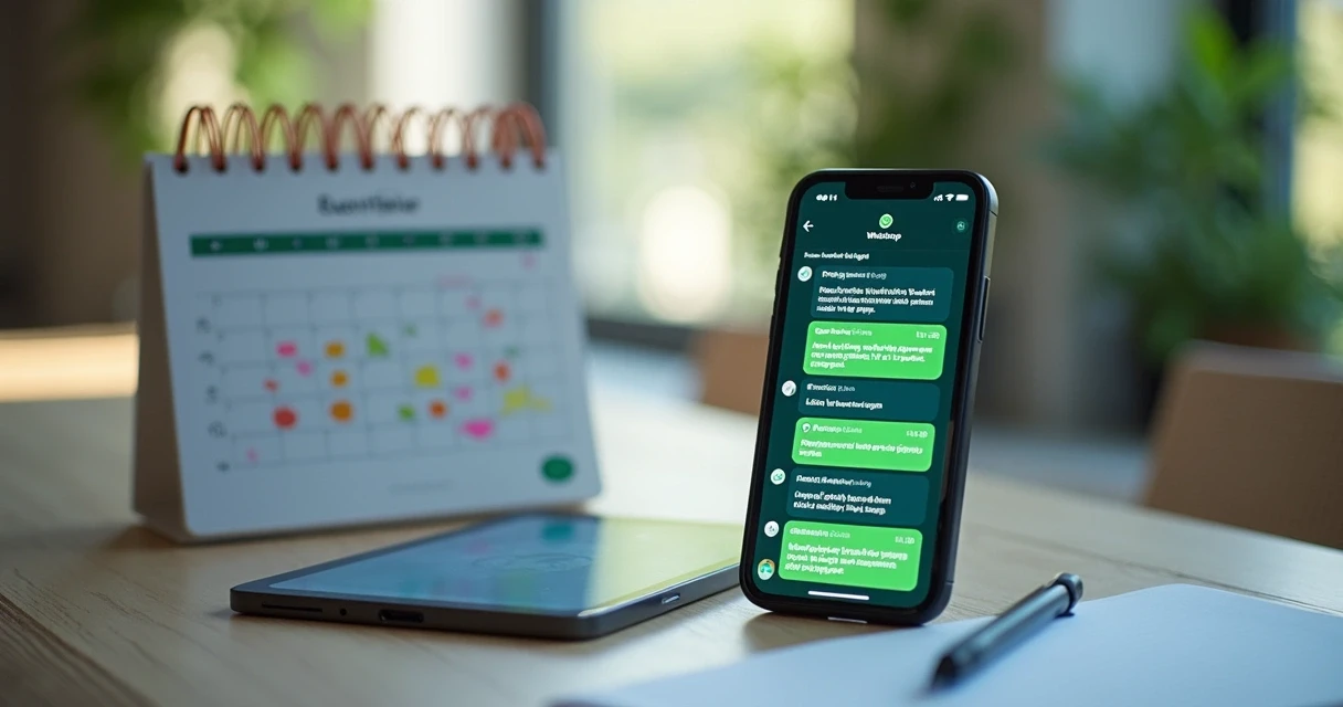 Celular com mensagens automáticas de acompanhamento nutricional 