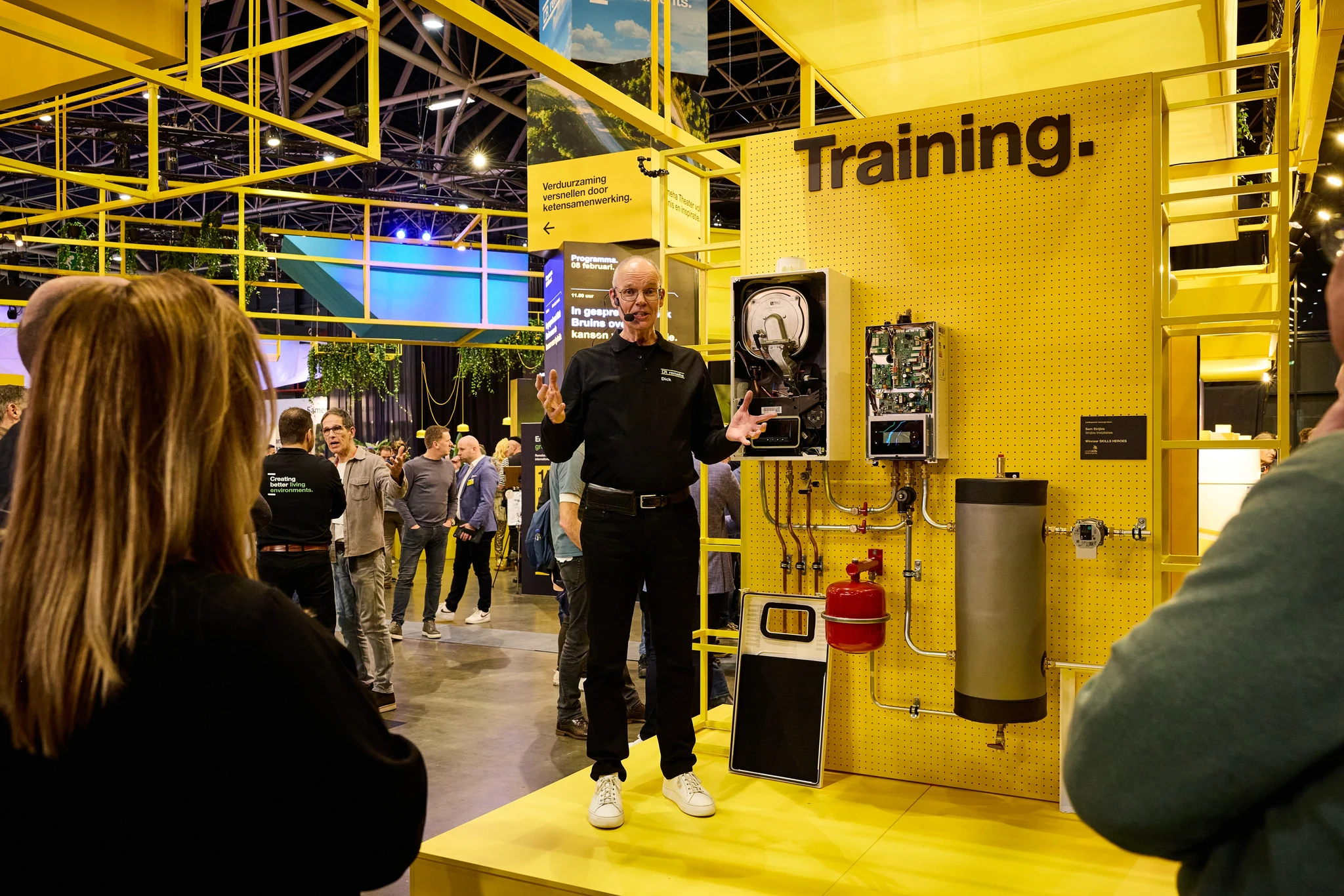 Grafisch Ontwerp Remeha beursstand