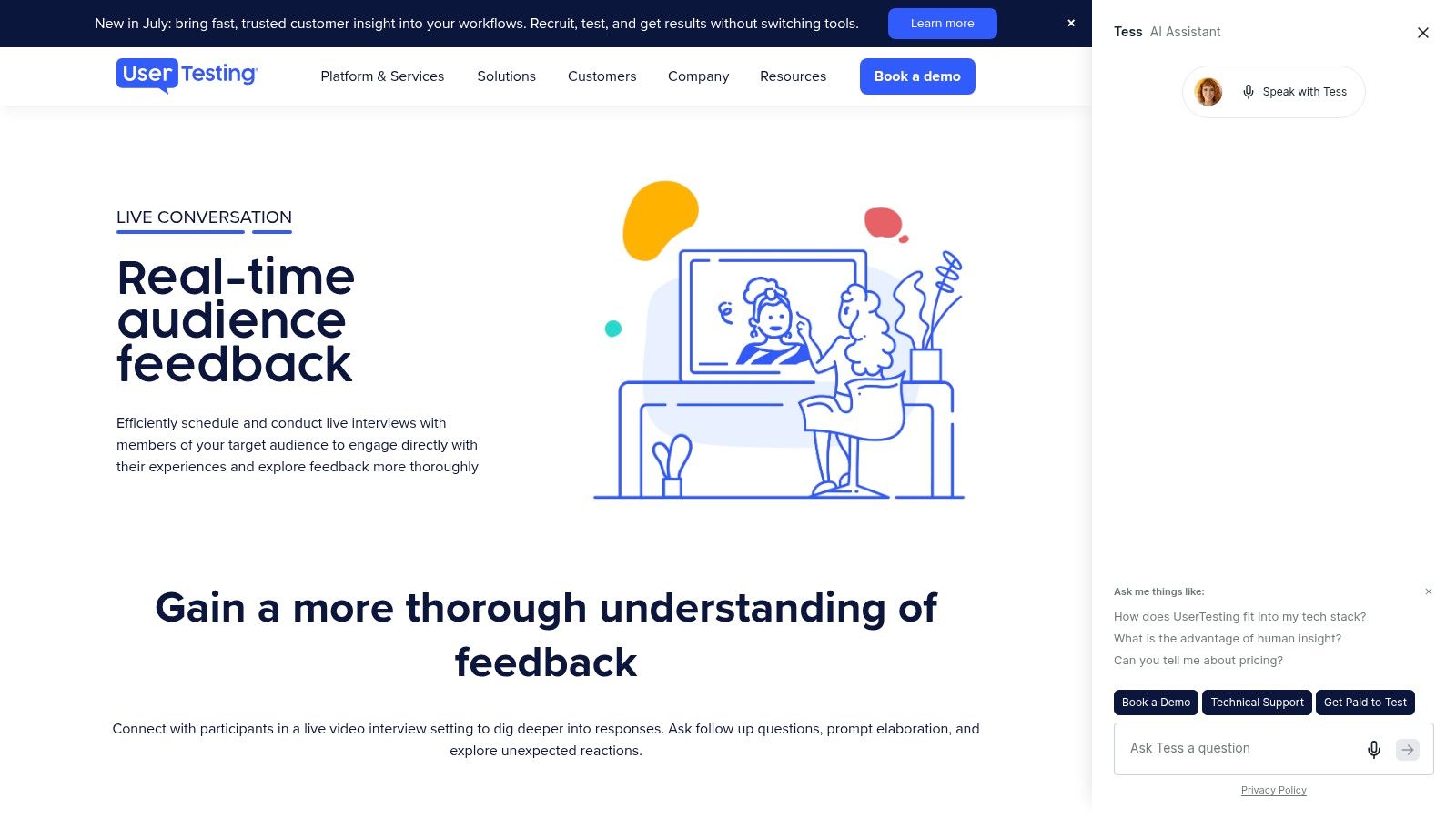 UserTesting (Live Conversation)