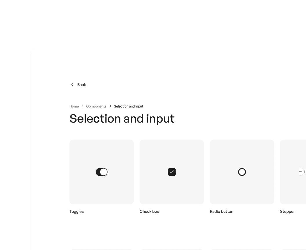 Design System Documentation and guidelines